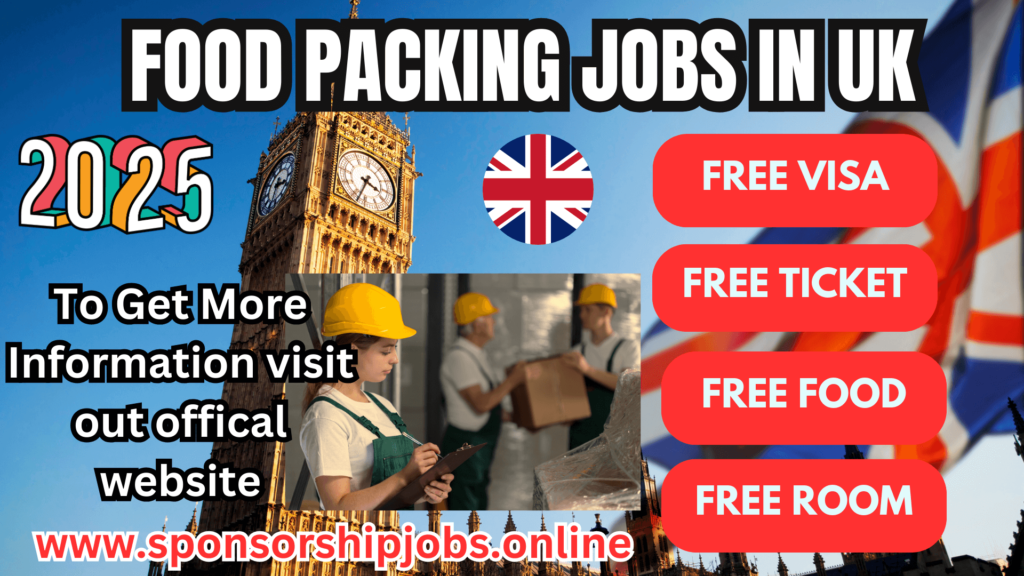 Food Packing Jobs in UK 2025